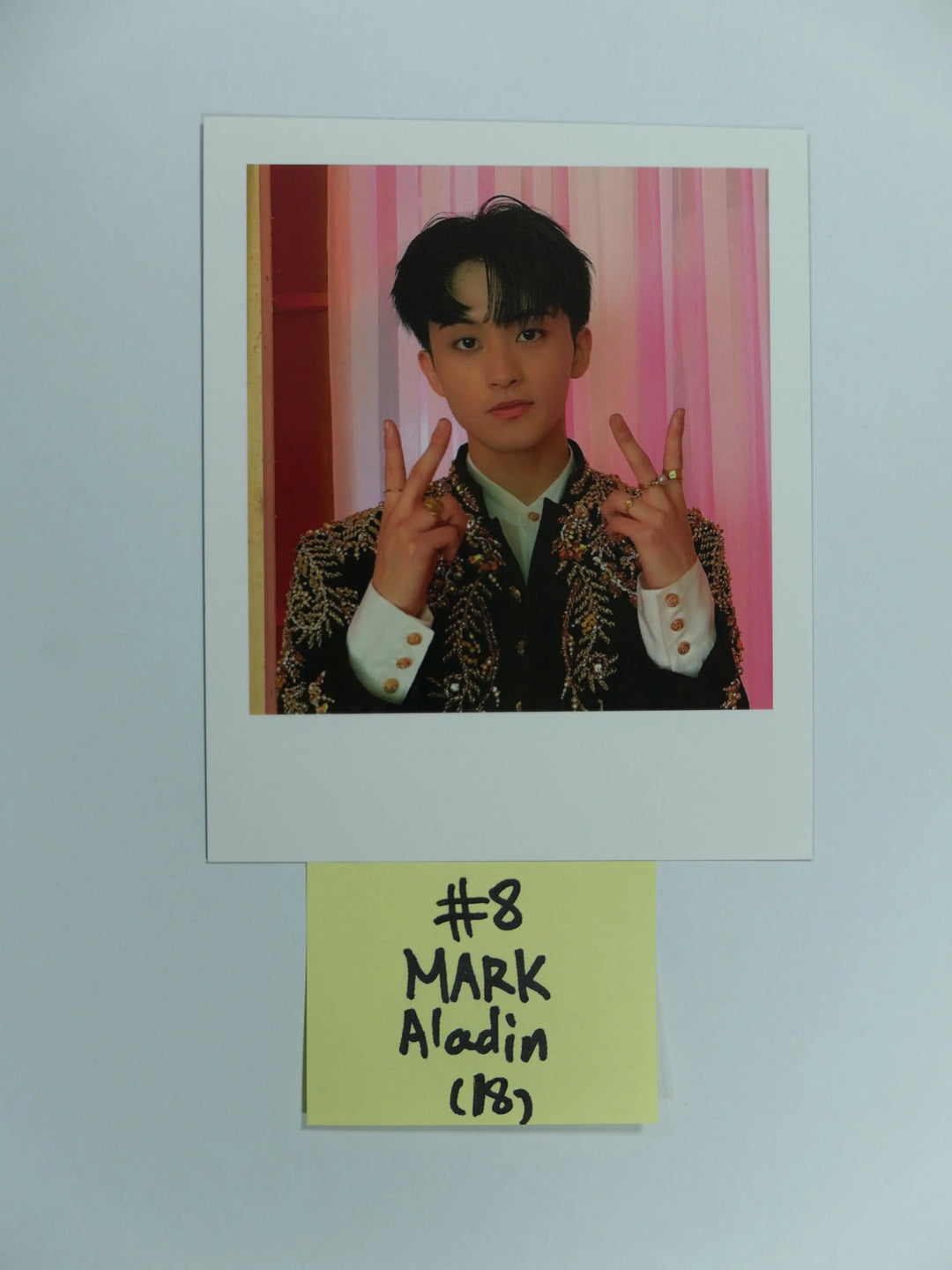 NCT 127 "Sticker" - Aladin Pre-Order Benfit Polaroid Type Photocard - HALLYUSUPERSTORE