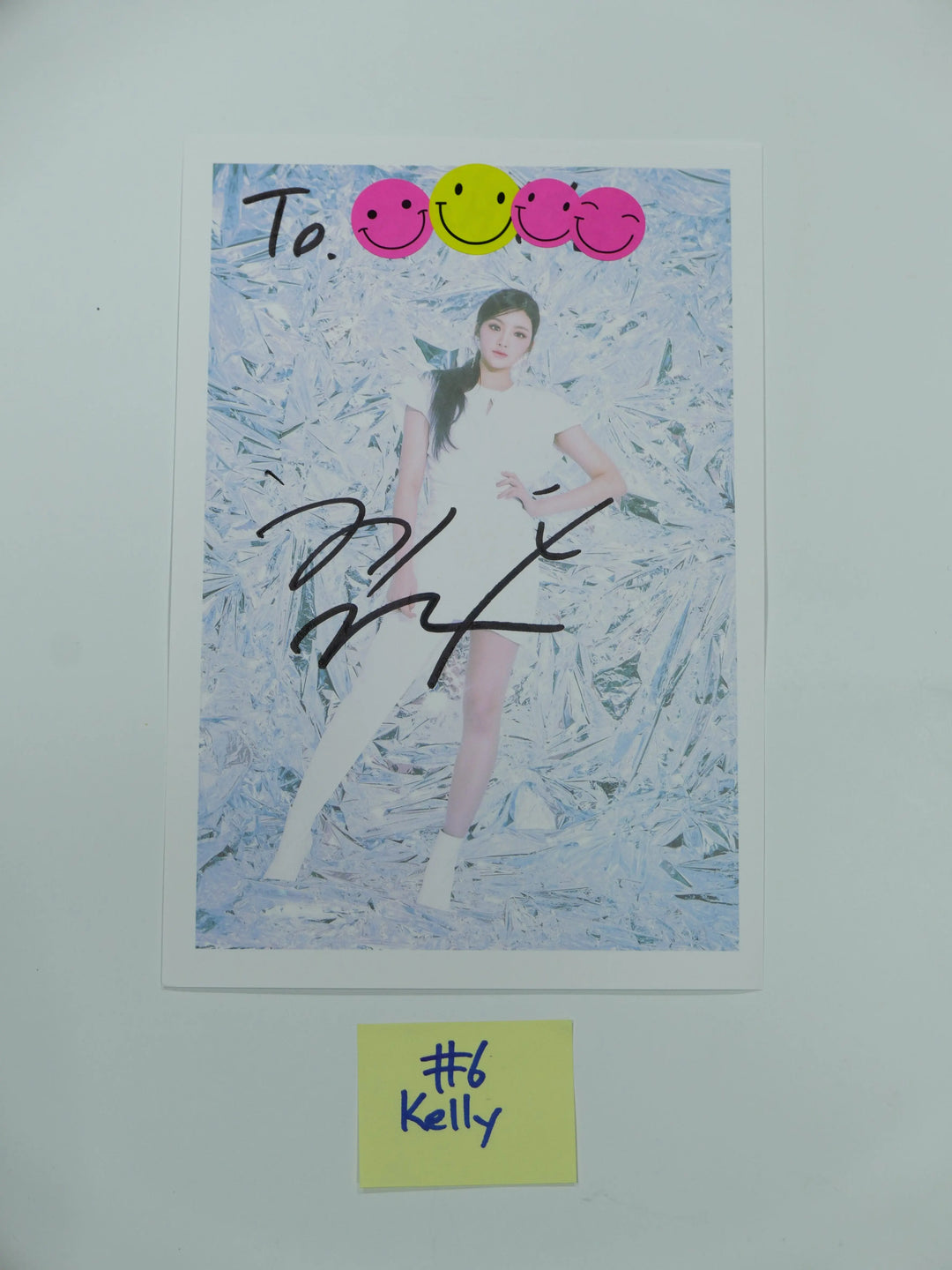 TRI.BE ‘VENI VIDI VICI’ 1st – A Cut Page From Fansign Event Albums - HALLYUSUPERSTORE