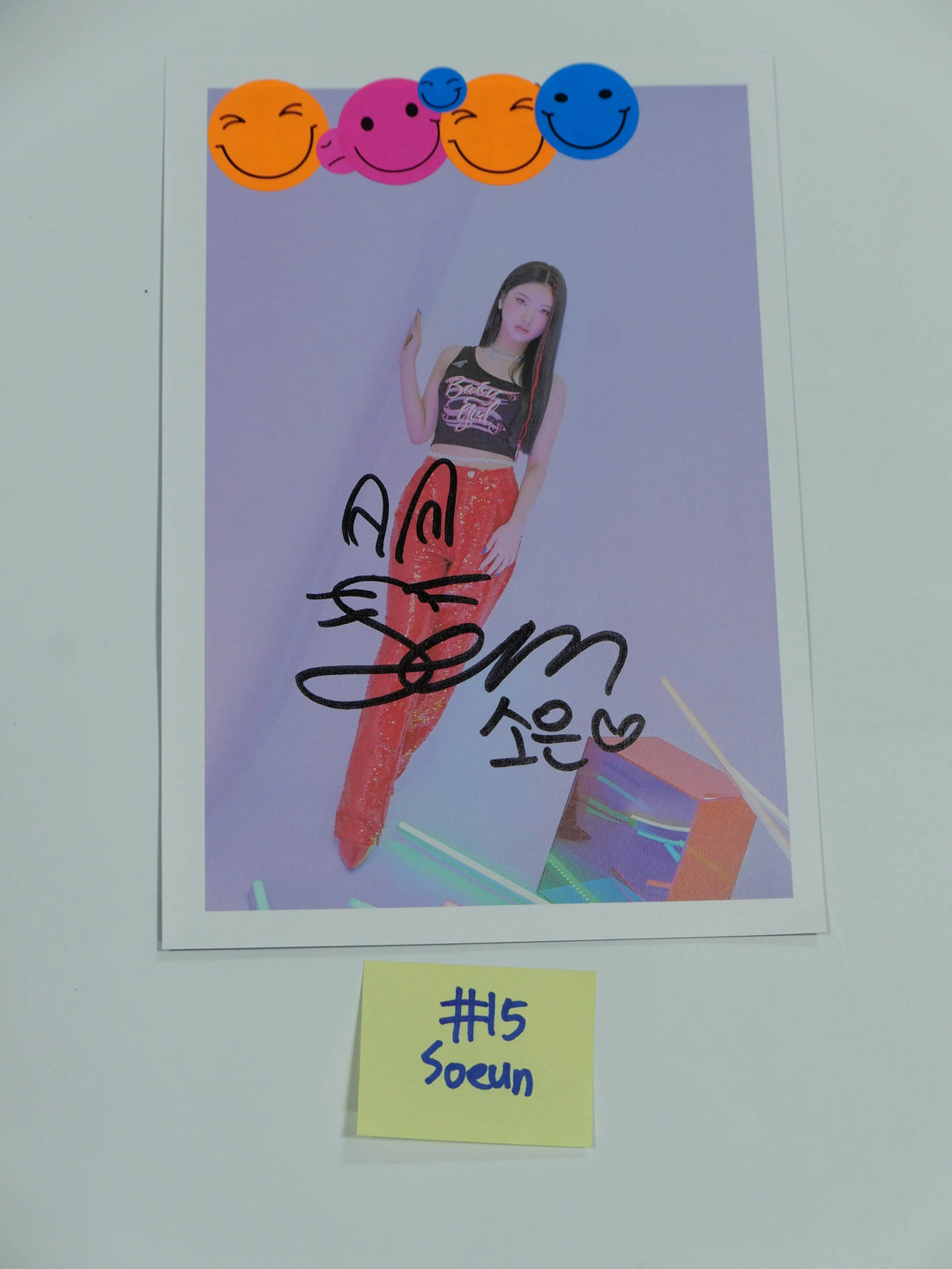 TRI.BE ‘VENI VIDI VICI’ 1st – A Cut Page From Fansign Event Albums - HALLYUSUPERSTORE