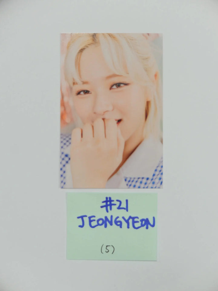 Happy TWICE &amp; ONCE day ! - Official Trading Card (1) - HALLYUSUPERSTORE