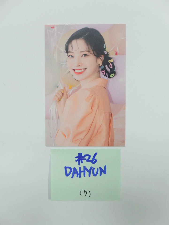 Happy TWICE &amp; ONCE day ! - Official Trading Card (2) - HALLYUSUPERSTORE