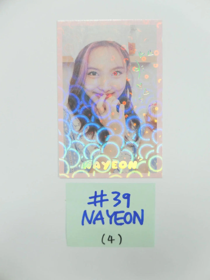 Happy TWICE &amp; ONCE day ! - Official Trading Card (2) - HALLYUSUPERSTORE