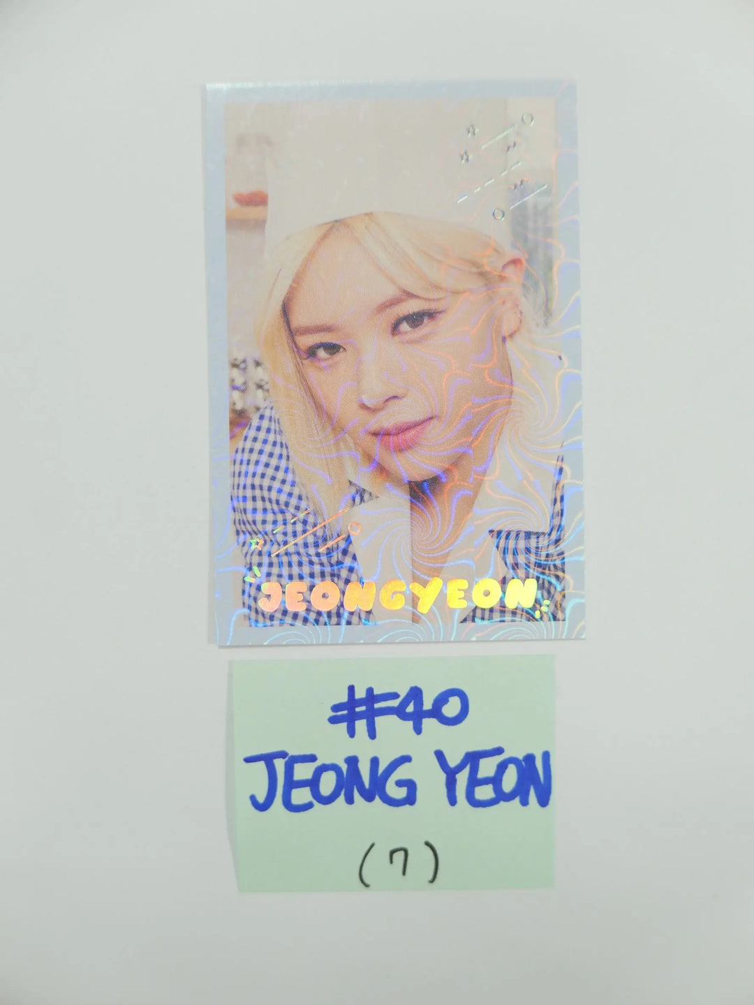 Happy TWICE &amp; ONCE day ! - Official Trading Card (2) - HALLYUSUPERSTORE