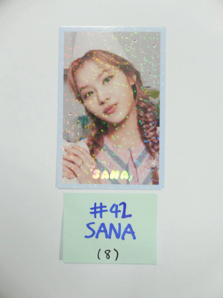 Happy TWICE &amp; ONCE day ! - Official Trading Card (2) - HALLYUSUPERSTORE
