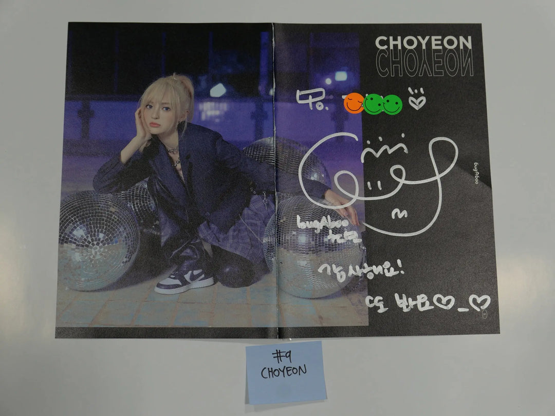 BugAboo - A Cut Page From Fansign Event Albums - HALLYUSUPERSTORE