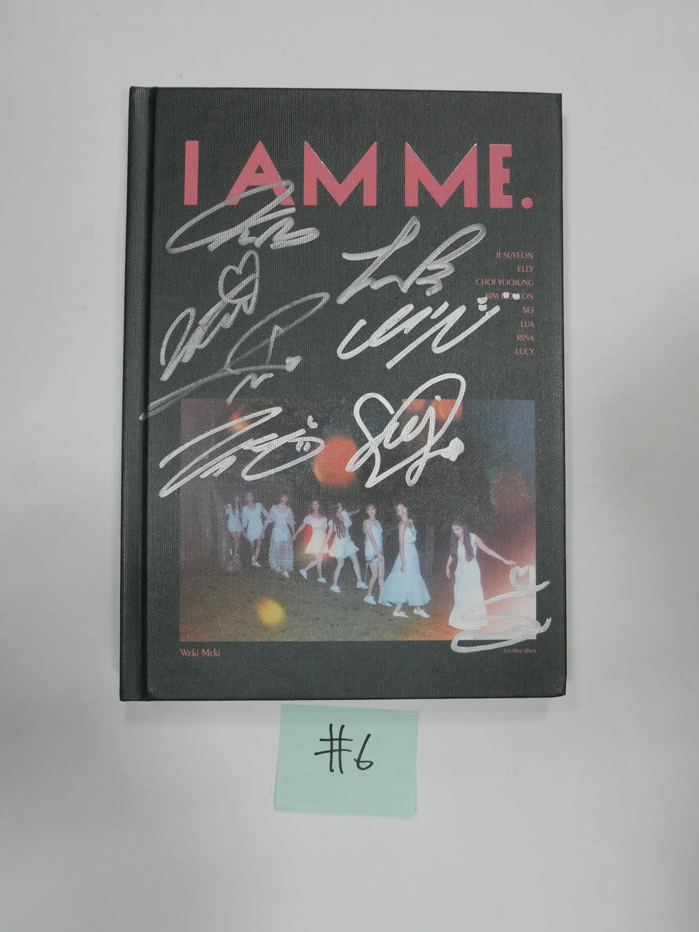 Weki Meki ‘I AM ME.’ - Hand Autographed(Signed) Promo Album - HALLYUSUPERSTORE