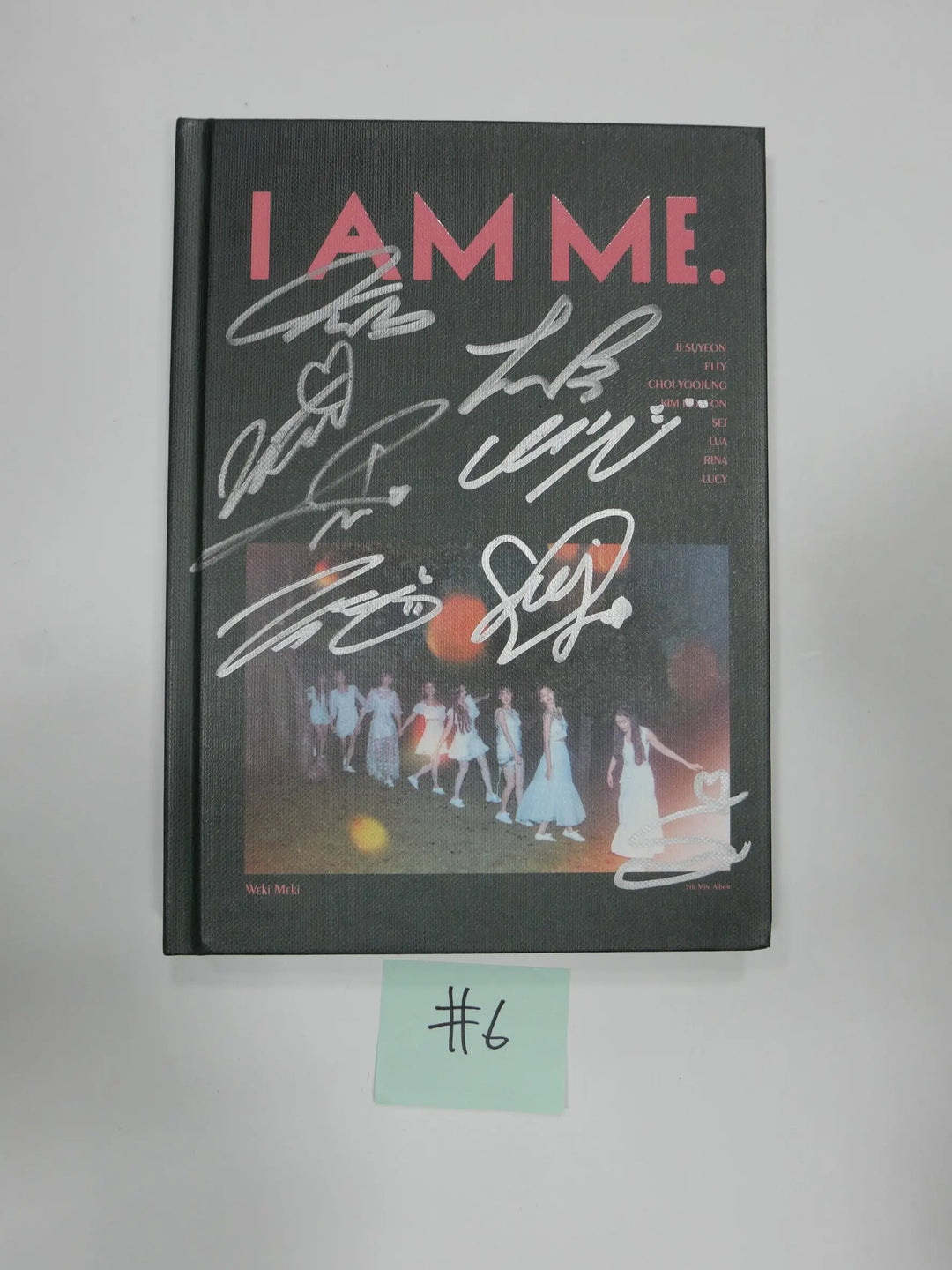 Weki Meki ‘I AM ME.’ - Hand Autographed(Signed) Promo Album - HALLYUSUPERSTORE