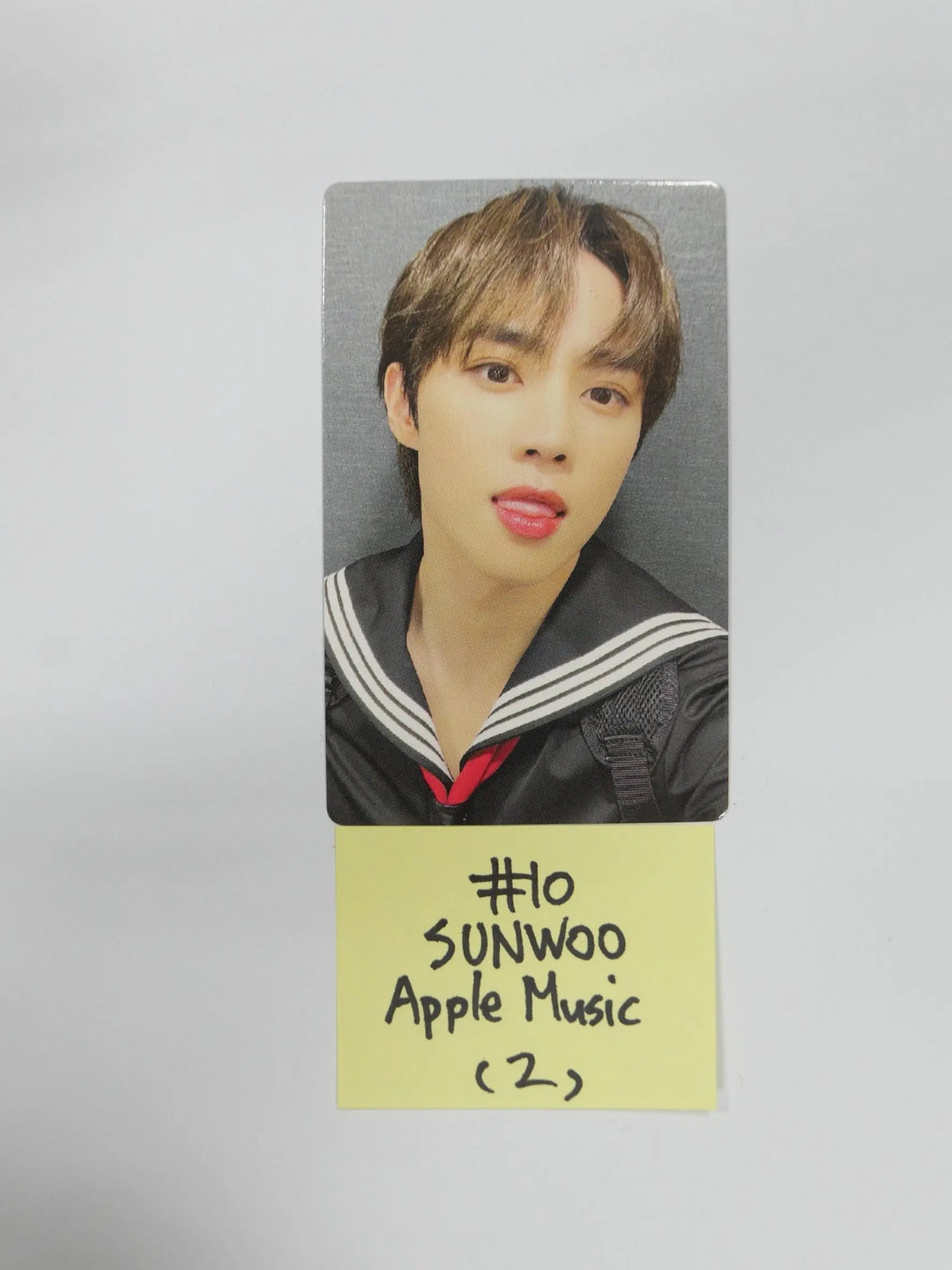 The Boyz "MAVERICK" -  Apple Music Fansign Event Photocard - HALLYUSUPERSTORE