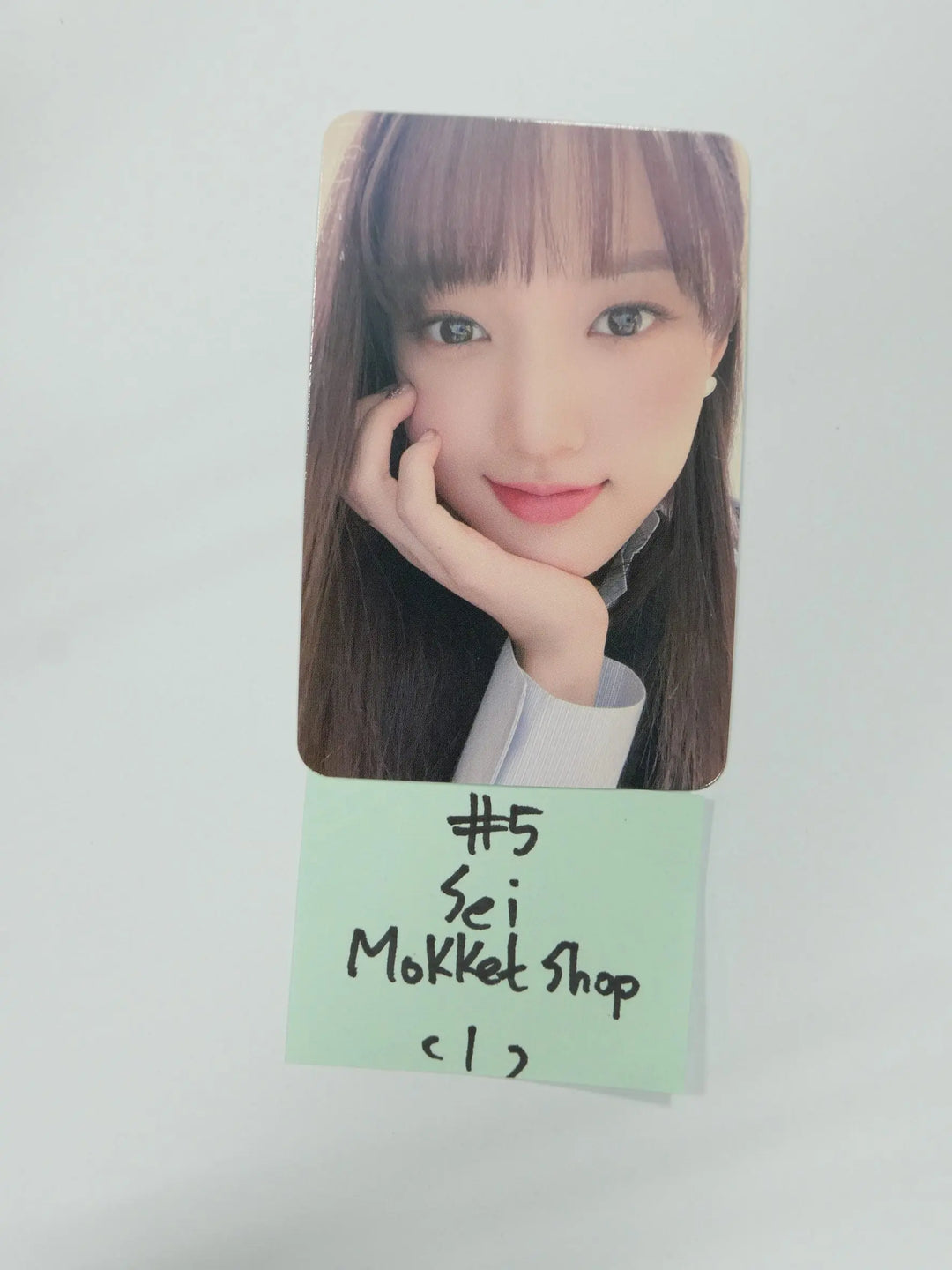 Weki Meki ‘I AM ME.’- Mokket Shop Fan Sign Event Photocard - HALLYUSUPERSTORE