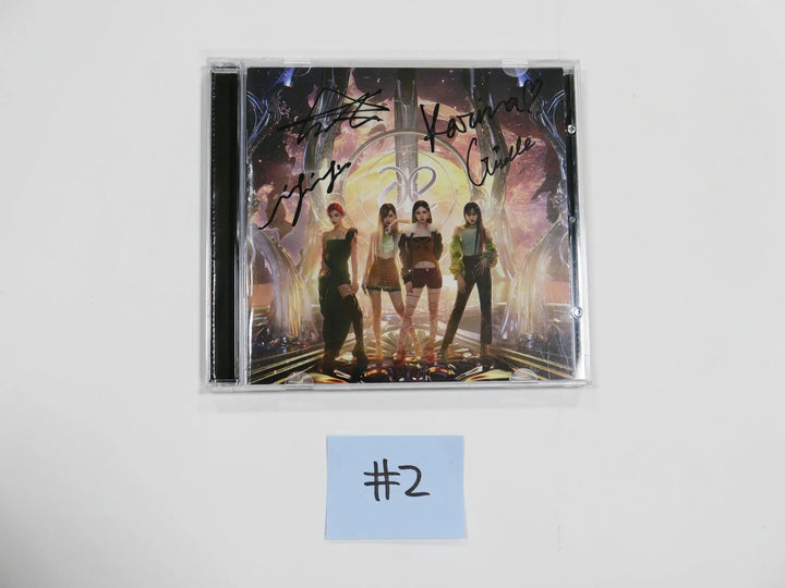 Aespa - Hand Autographed(Signed) Promo Album - HALLYUSUPERSTORE