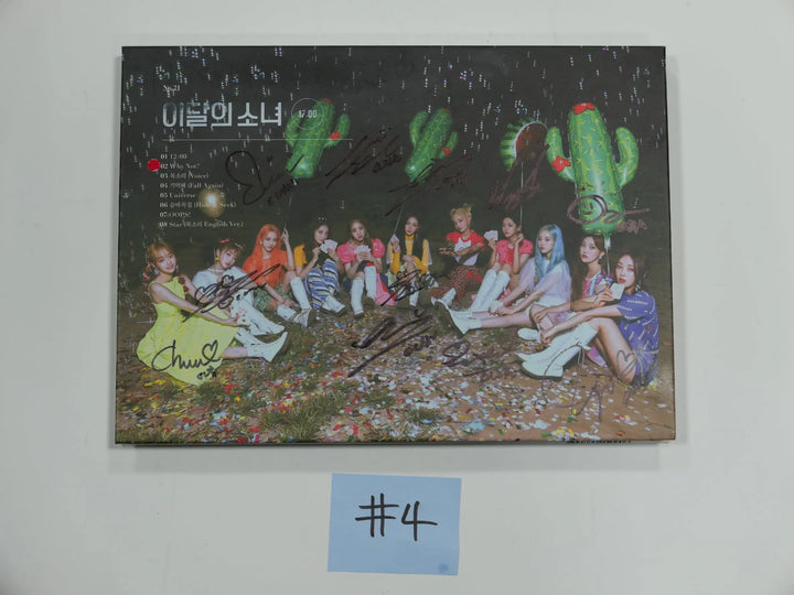 Loona - Hand Autographed(Signed) Promo Album (OLD) - HALLYUSUPERSTORE