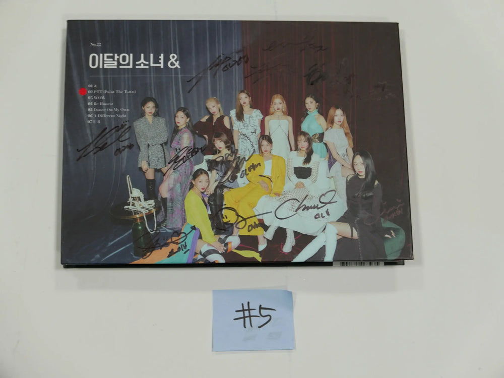 Loona - Hand Autographed(Signed) Promo Album (OLD) - HALLYUSUPERSTORE