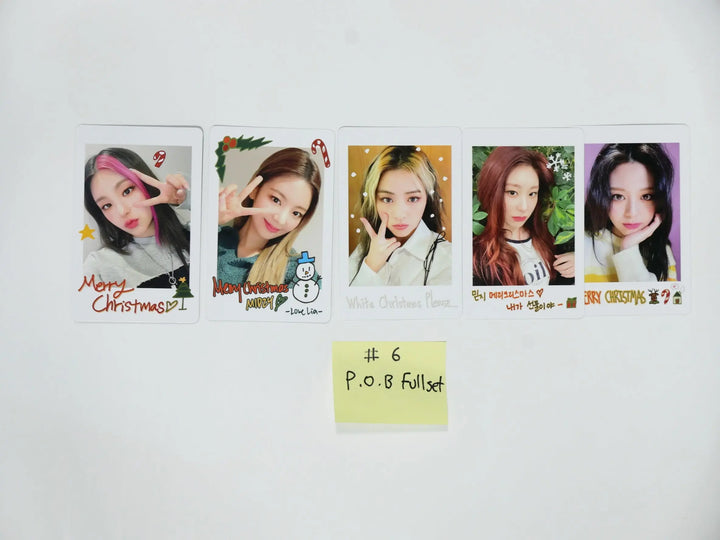 Itzy – No Bad Days DECEMBER <Let IT Snow> - Pre-order Benefit Polaroid Photocard &amp; Official Photocard - HALLYUSUPERSTORE