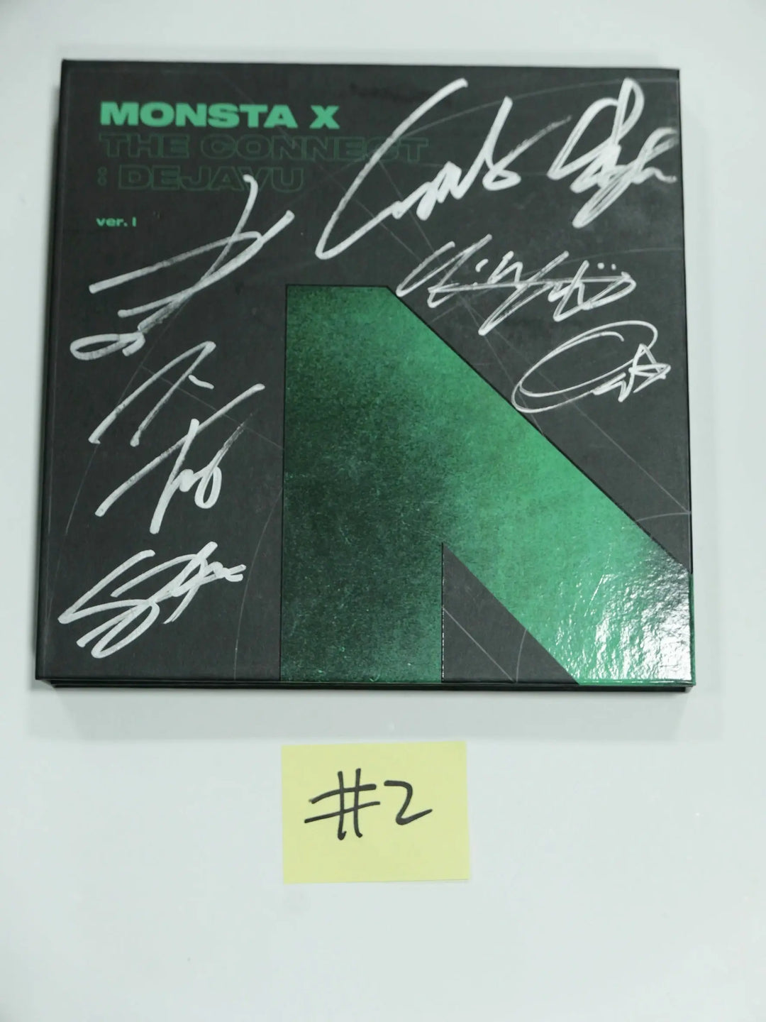 Monsta X, Big Bang,Kang Daniel, Only One Of - Hand Autographed(Signed) Promo Album (OLD) - HALLYUSUPERSTORE