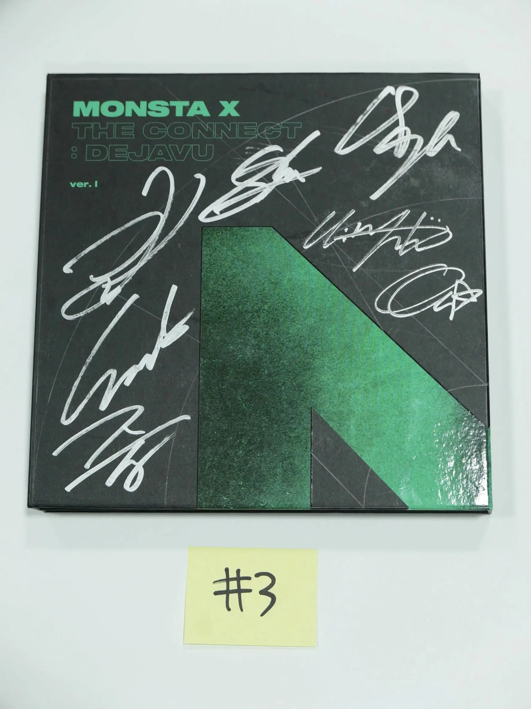 Monsta X, Big Bang,Kang Daniel, Only One Of - Hand Autographed(Signed) Promo Album (OLD) - HALLYUSUPERSTORE