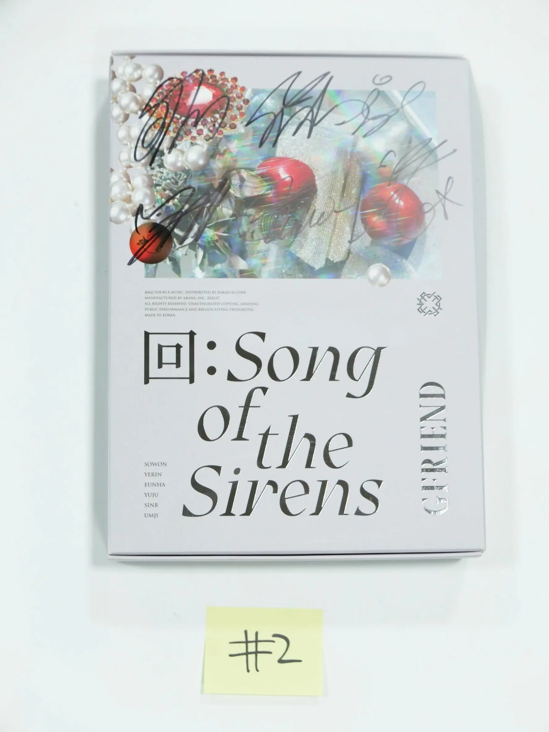 WJSN, Mamamoo, GFriend - Hand Autographed(Signed) Promo Album (OLD) - HALLYUSUPERSTORE