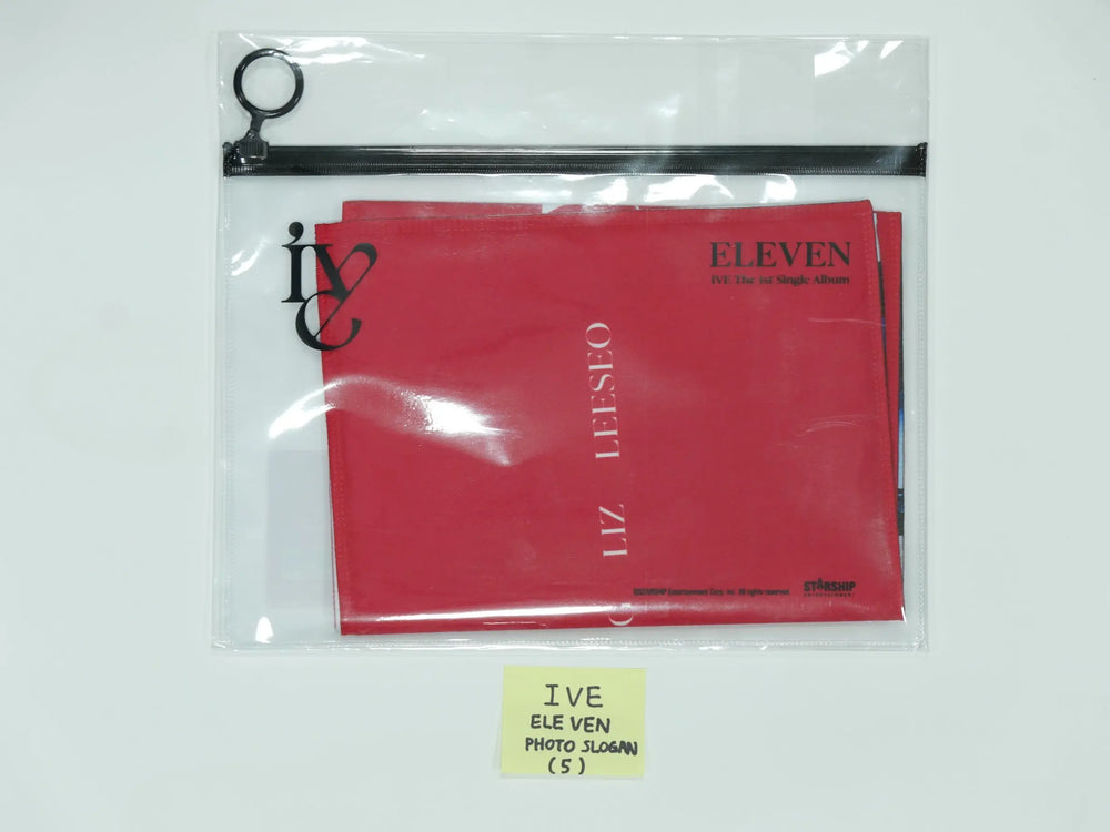 IVE 'ELEVEN' 1st Single - Starship Postcard Set, Photo Slogan - HALLYUSUPERSTORE