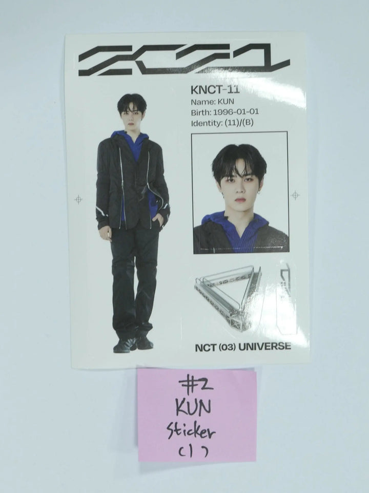 NCT "Universe - The 3rd Album" - Official Sticker - HALLYUSUPERSTORE