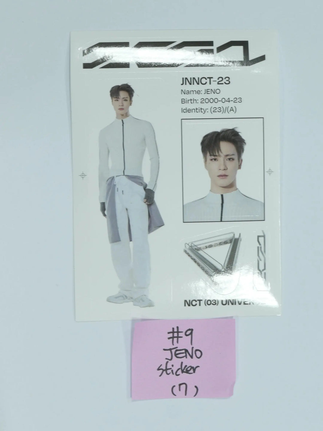 NCT "Universe - The 3rd Album" - Official Sticker - HALLYUSUPERSTORE