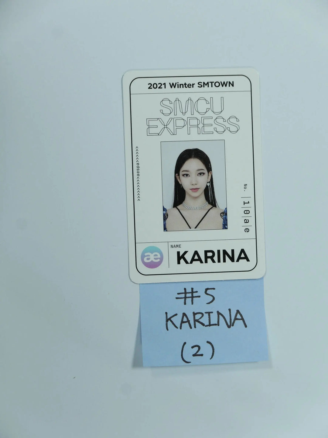 aespa - 2021 Winter Smtown SMCU Express Photocard [Updated 1/21] - HALLYUSUPERSTORE