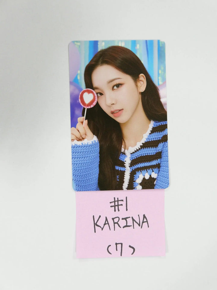 aespa - XR Live "Party-On" Special Event Photocard - HALLYUSUPERSTORE