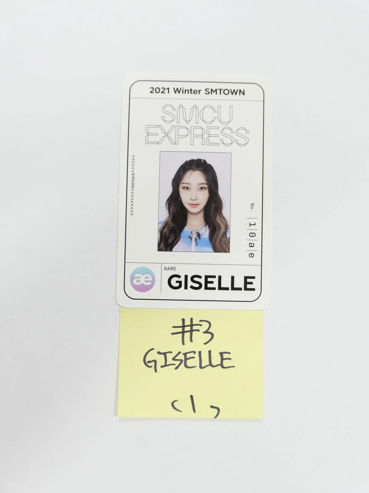 aespa - 2021 Winter Smtown SMCU Express Photocard - HALLYUSUPERSTORE