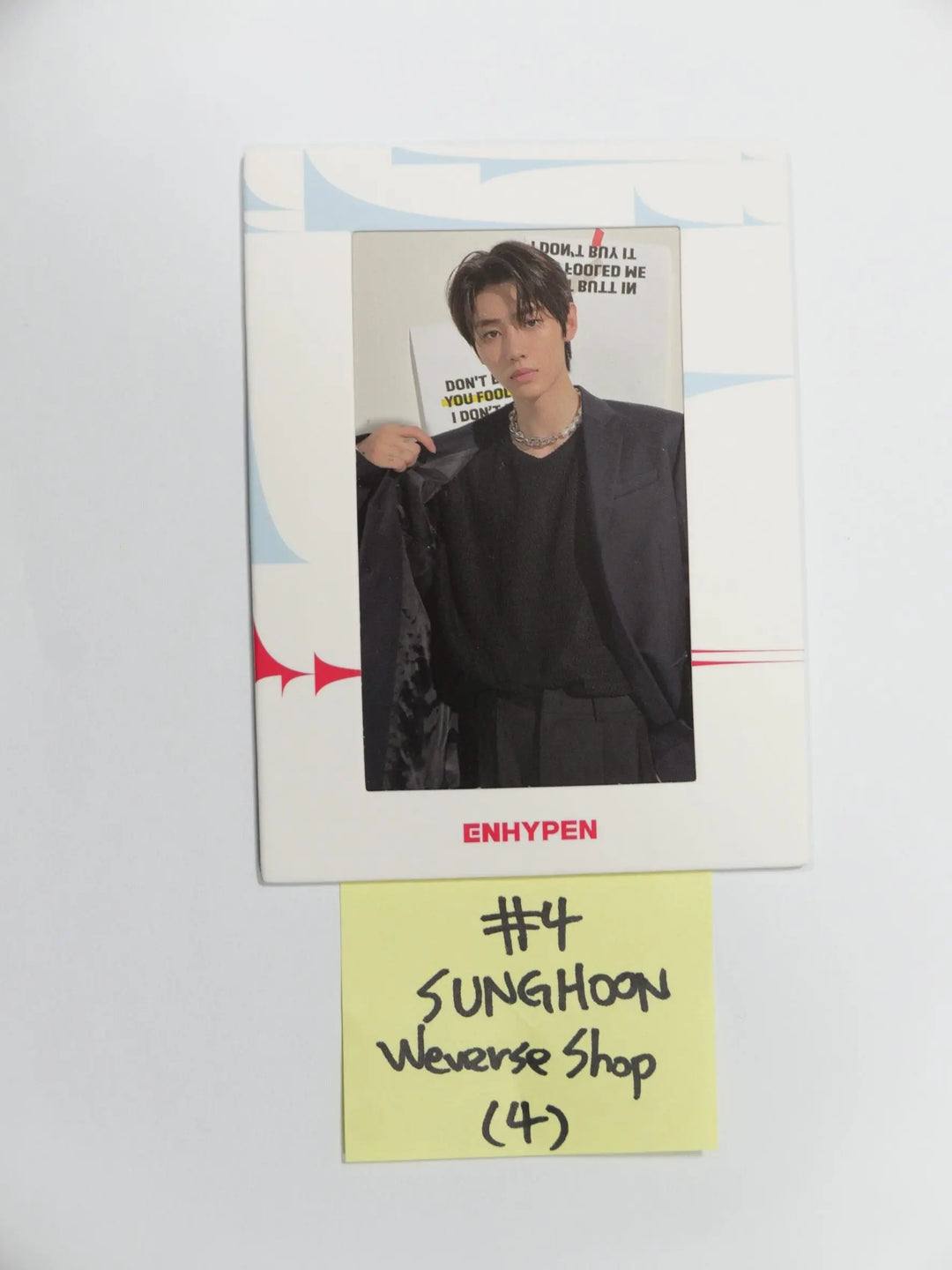 ENHYPEN "Dimension : Answer" - Weverse Shop Pre-Order Benefit Photocard + Photo Frame - HALLYUSUPERSTORE