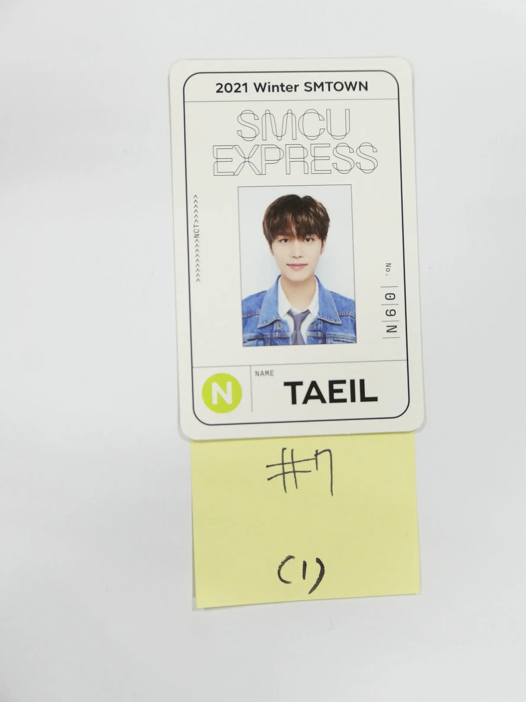 NCT - 2021 Winter Smtown SMCU Express (Night Version) Photocard [Updated 1/18] - HALLYUSUPERSTORE