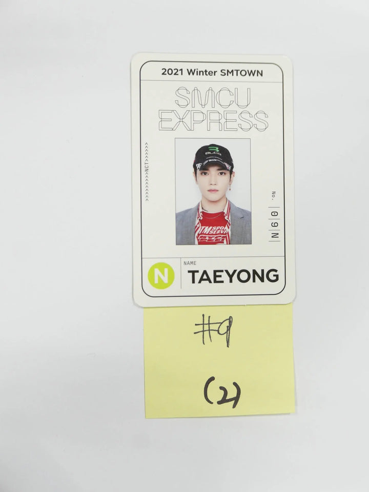 NCT - 2021 Winter Smtown SMCU Express (Night Version) Photocard [Updated 1/18] - HALLYUSUPERSTORE