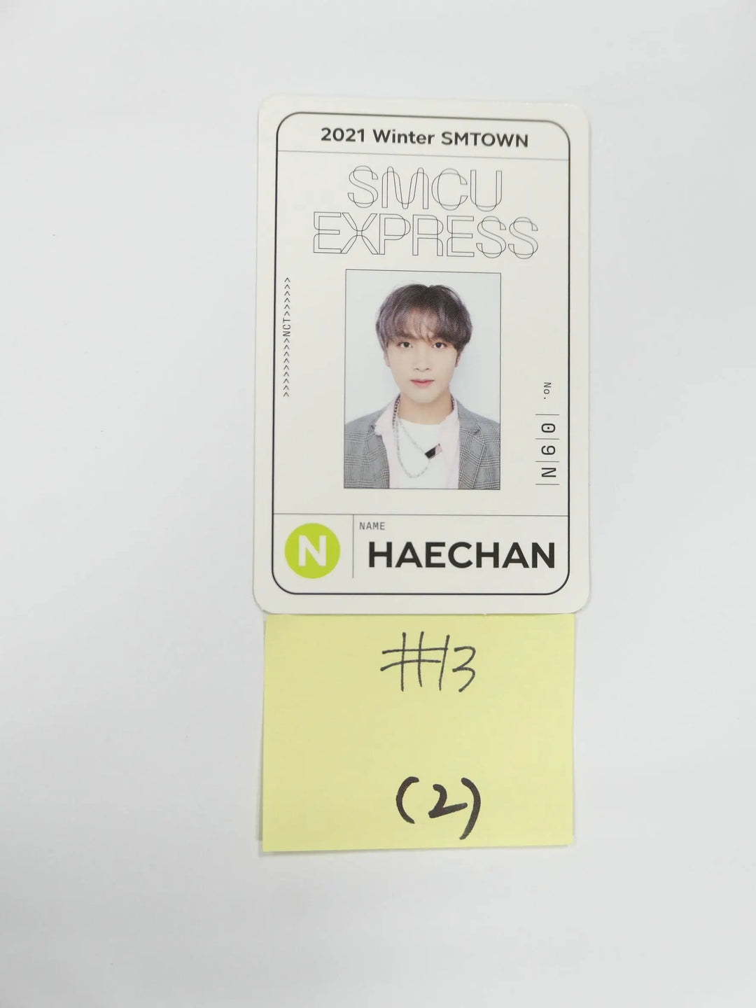 NCT - 2021 Winter Smtown SMCU Express (Night Version) Photocard [Updated 1/18] - HALLYUSUPERSTORE