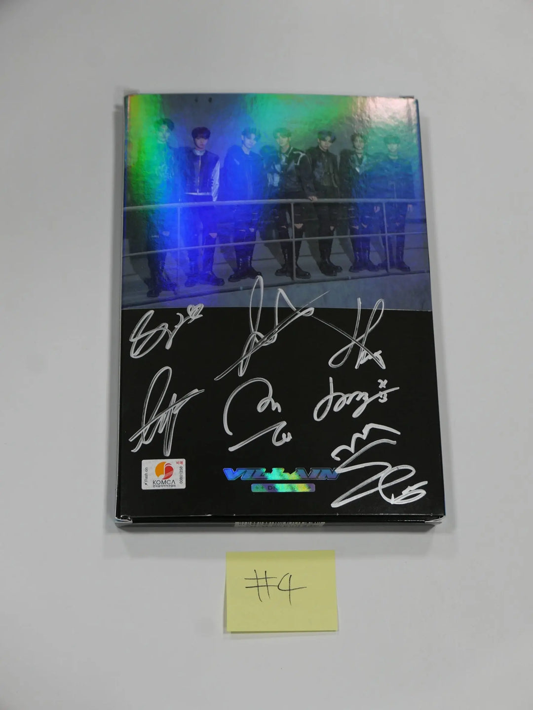DRIPPIN "VILLAIN" - Hand Autographed(Signed) Promo Album - HALLYUSUPERSTORE
