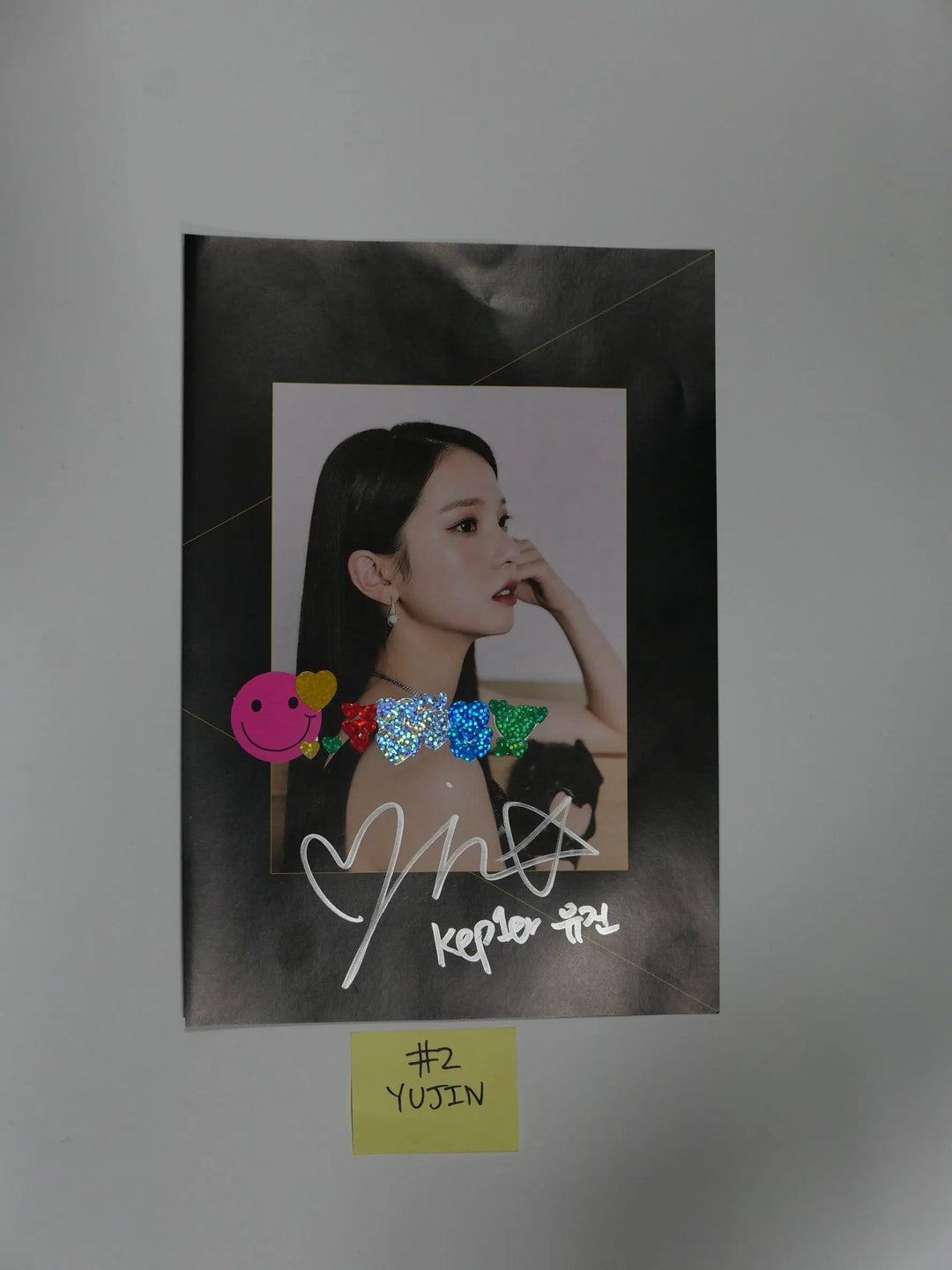 Kep1er "First Impact" 1st - A Cut Page From Fansign Event Album [YUJIN, XIAOTING, MASHIRO] - HALLYUSUPERSTORE