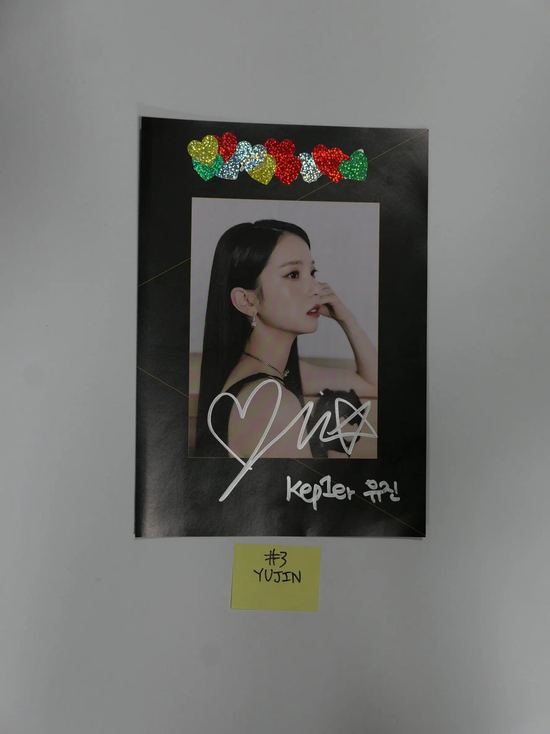 Kep1er "First Impact" 1st - A Cut Page From Fansign Event Album [YUJIN, XIAOTING, MASHIRO] - HALLYUSUPERSTORE