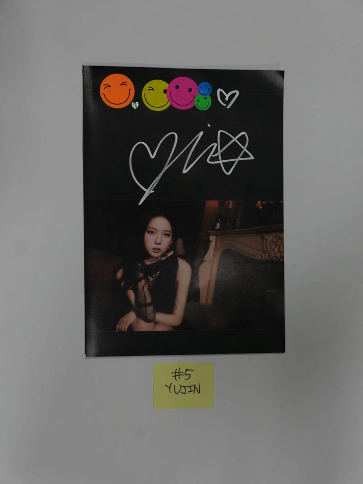 Kep1er "First Impact" 1st - A Cut Page From Fansign Event Album [YUJIN, XIAOTING, MASHIRO] - HALLYUSUPERSTORE
