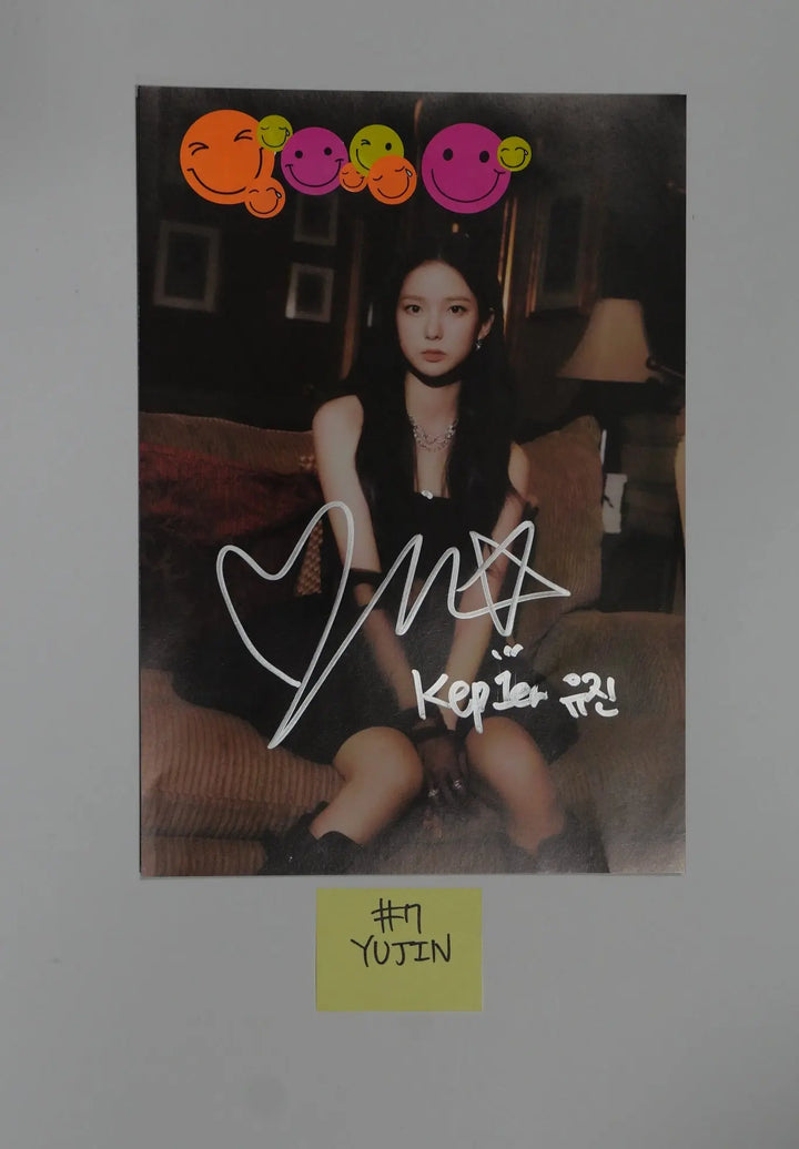 Kep1er "First Impact" 1st - A Cut Page From Fansign Event Album [YUJIN, XIAOTING, MASHIRO] - HALLYUSUPERSTORE