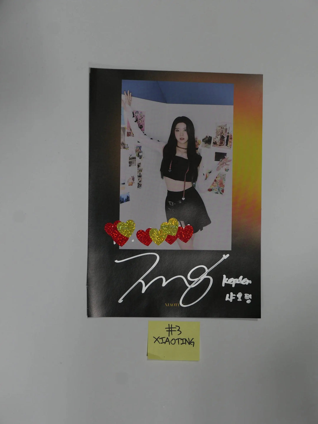 Kep1er "First Impact" 1st - A Cut Page From Fansign Event Album [YUJIN, XIAOTING, MASHIRO] - HALLYUSUPERSTORE