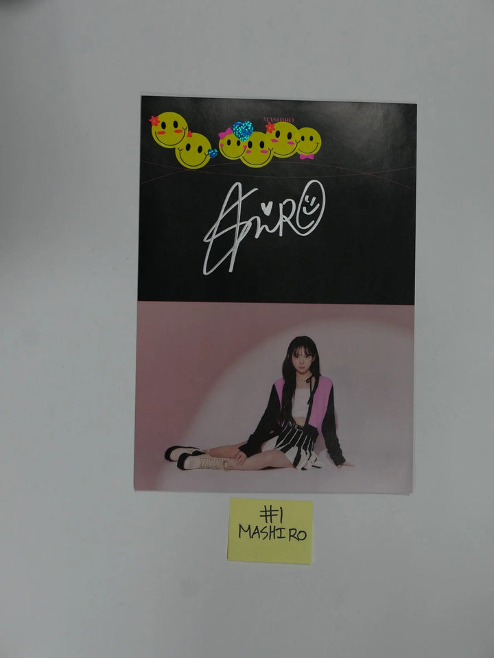 Kep1er "First Impact" 1st - A Cut Page From Fansign Event Album [YUJIN, XIAOTING, MASHIRO] - HALLYUSUPERSTORE