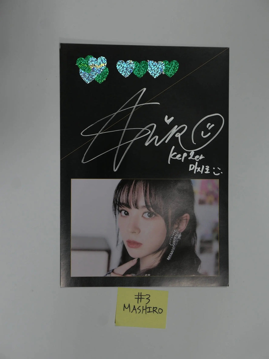 Kep1er "First Impact" 1st - A Cut Page From Fansign Event Album [YUJIN, XIAOTING, MASHIRO] - HALLYUSUPERSTORE