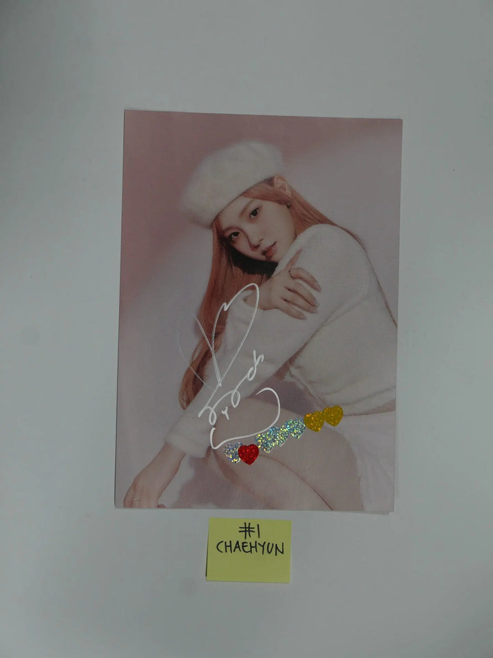 Kep1er "First Impact" 1st - A Cut Page From Fansign Event Album [CHAEHYUN, DAYEON, HIKARU] - HALLYUSUPERSTORE