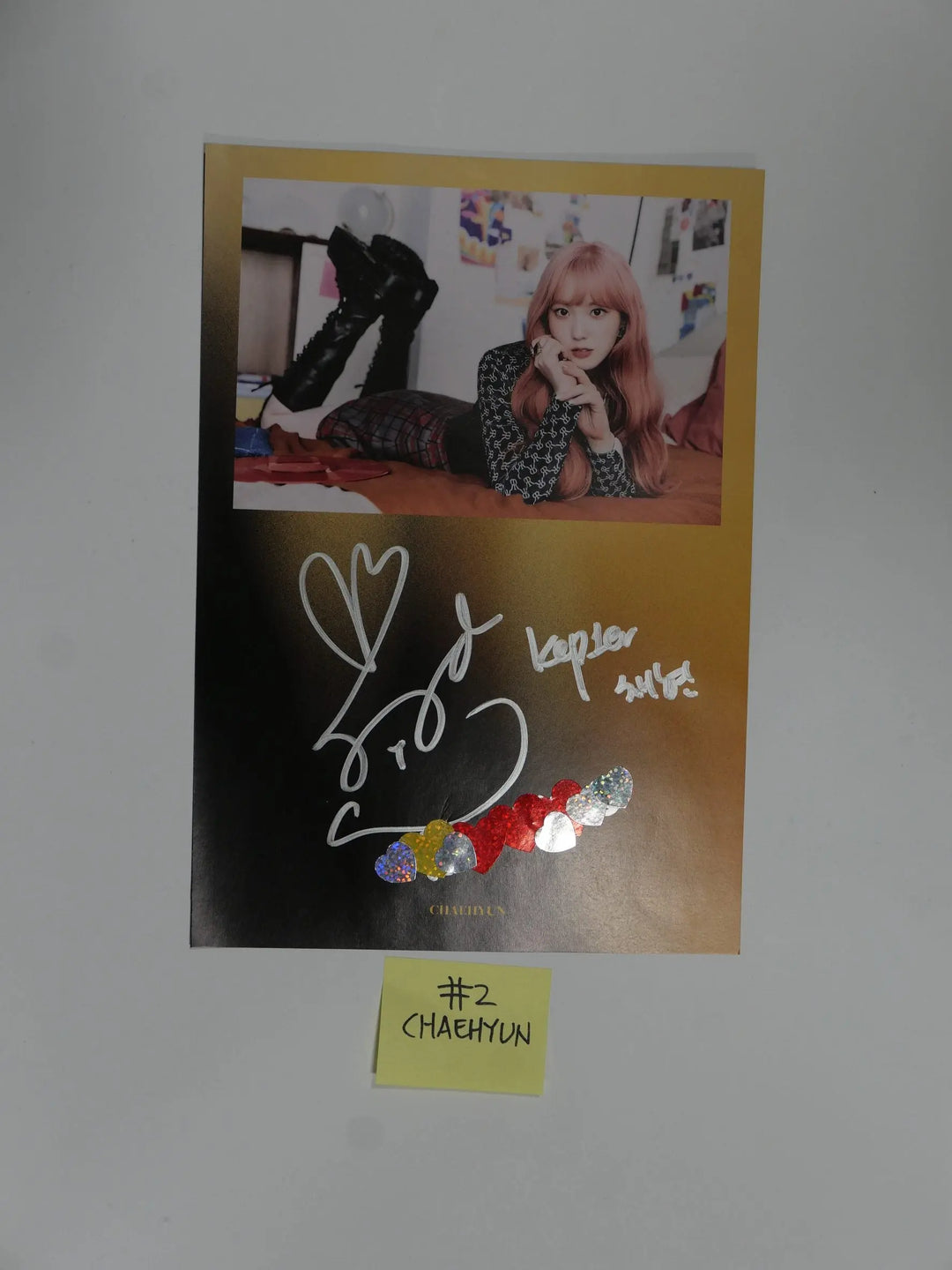 Kep1er "First Impact" 1st - A Cut Page From Fansign Event Album [CHAEHYUN, DAYEON, HIKARU] - HALLYUSUPERSTORE