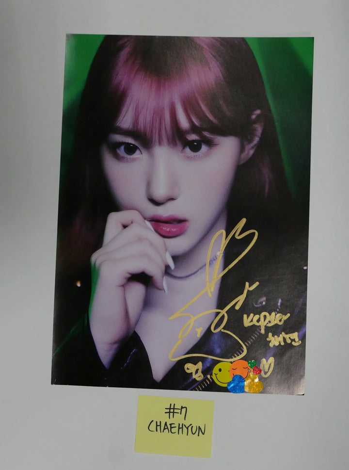 Kep1er "First Impact" 1st - A Cut Page From Fansign Event Album [CHAEHYUN, DAYEON, HIKARU] - HALLYUSUPERSTORE