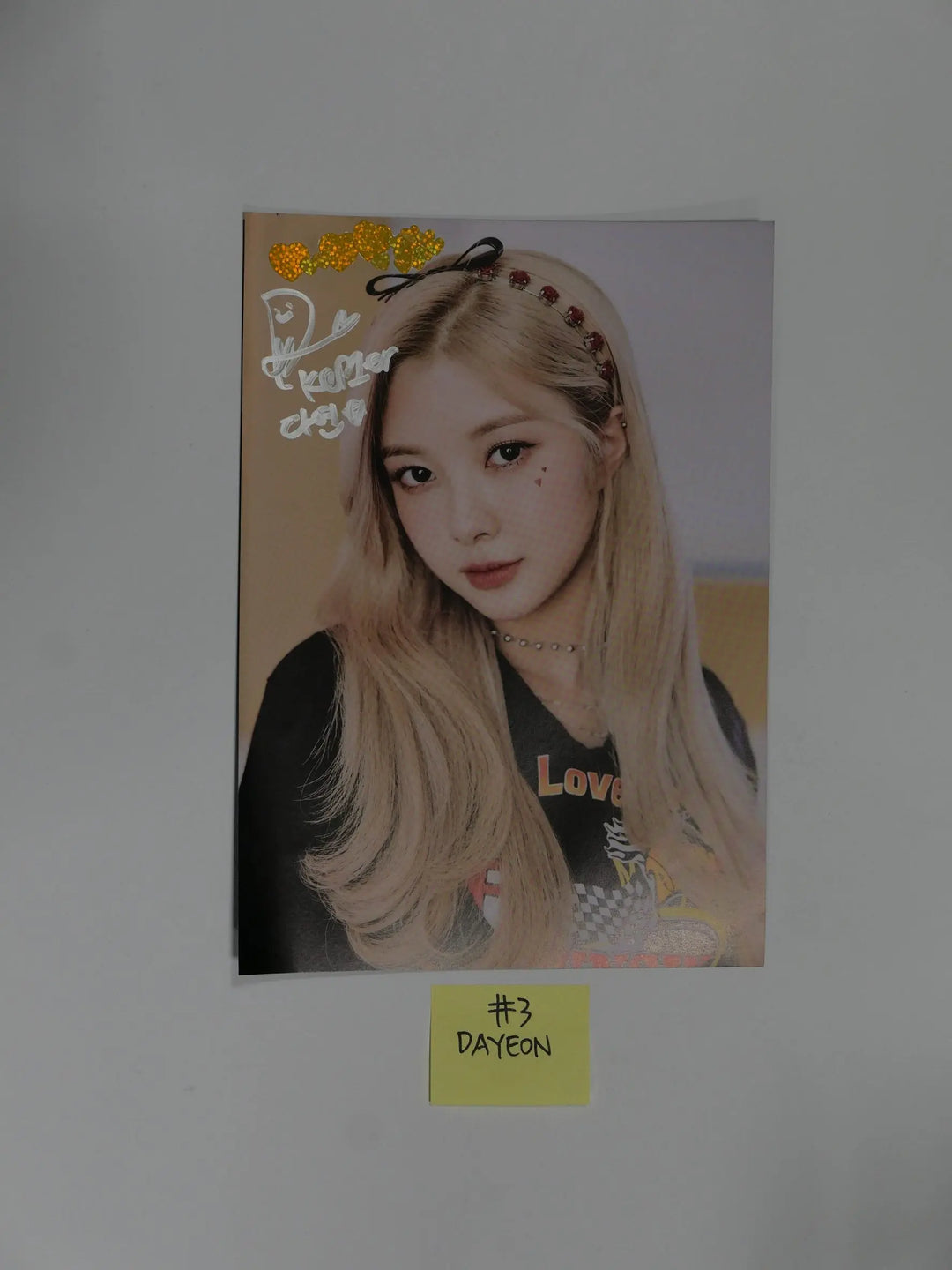Kep1er "First Impact" 1st - A Cut Page From Fansign Event Album [CHAEHYUN, DAYEON, HIKARU] - HALLYUSUPERSTORE