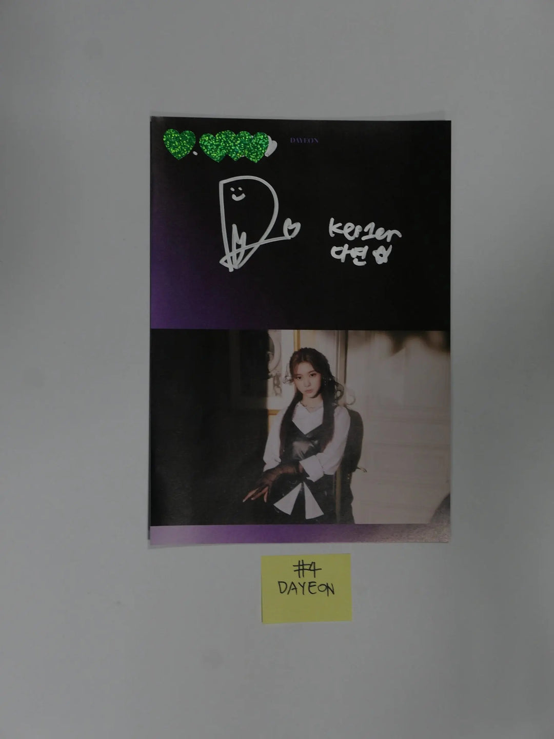 Kep1er "First Impact" 1st - A Cut Page From Fansign Event Album [CHAEHYUN, DAYEON, HIKARU] - HALLYUSUPERSTORE
