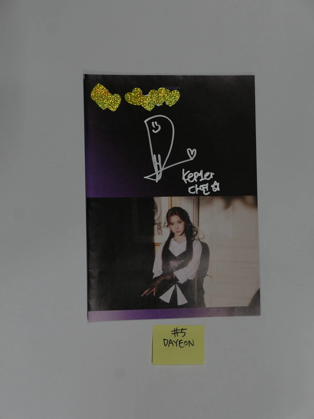 Kep1er "First Impact" 1st - A Cut Page From Fansign Event Album [CHAEHYUN, DAYEON, HIKARU] - HALLYUSUPERSTORE
