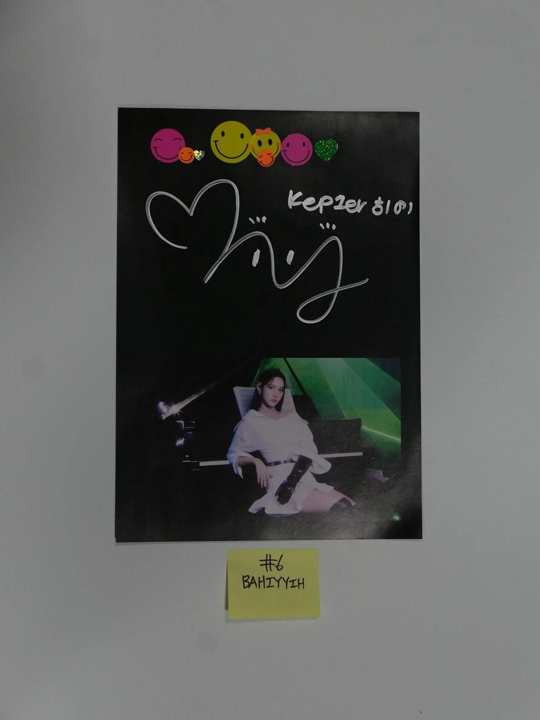 Kep1er "First Impact" 1st - A Cut Page From Fansign Event Album [BAHIYYIH, YOUNGEUN, YESEO] - HALLYUSUPERSTORE