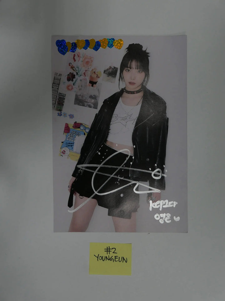 Kep1er "First Impact" 1st - A Cut Page From Fansign Event Album [BAHIYYIH, YOUNGEUN, YESEO] - HALLYUSUPERSTORE