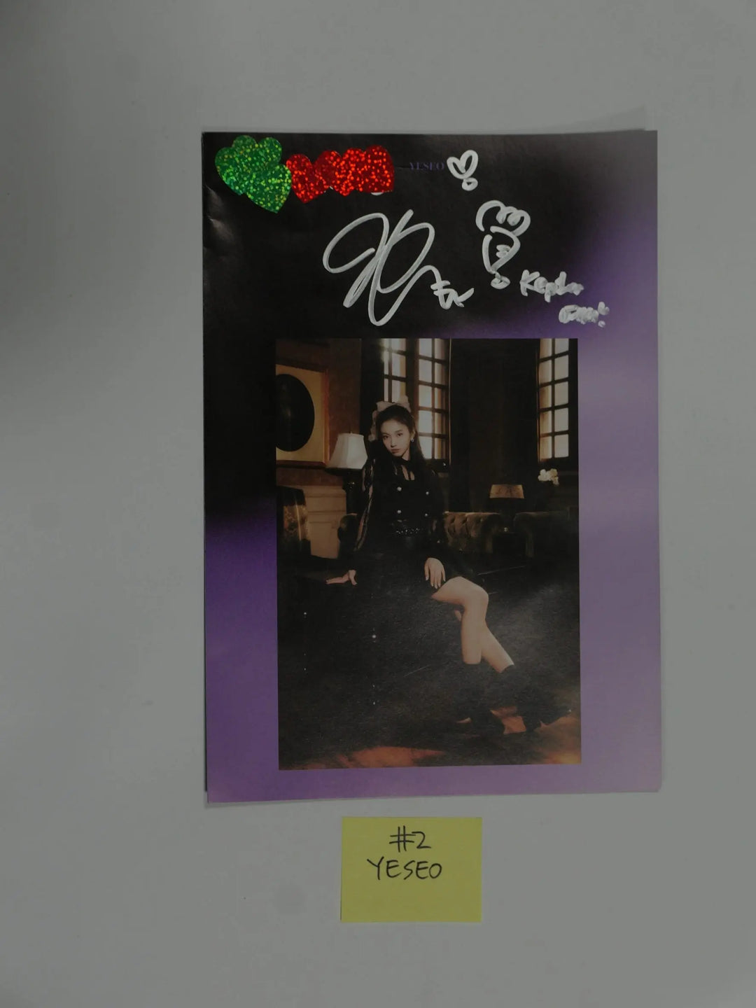 Kep1er "First Impact" 1st - A Cut Page From Fansign Event Album [BAHIYYIH, YOUNGEUN, YESEO] - HALLYUSUPERSTORE
