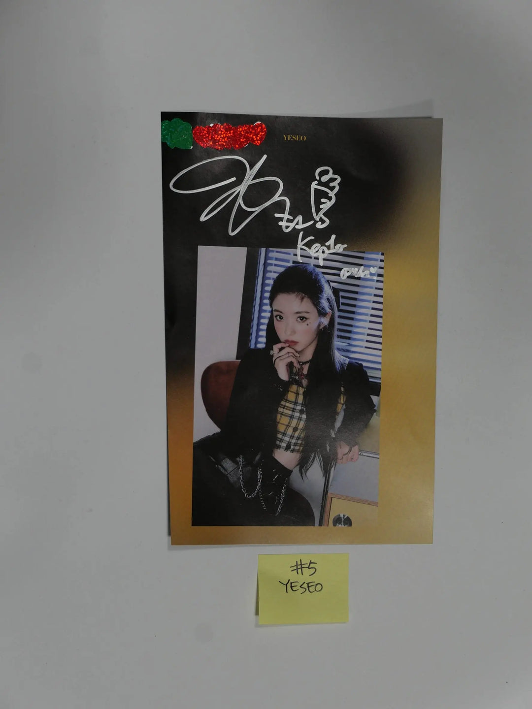 Kep1er "First Impact" 1st - A Cut Page From Fansign Event Album [BAHIYYIH, YOUNGEUN, YESEO] - HALLYUSUPERSTORE