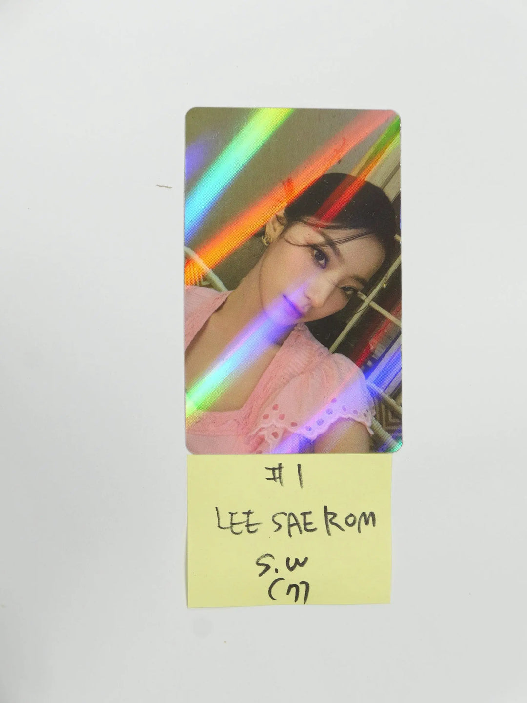 Fromis_9 "Midnight Guest" - Soundwave Luckydraw PVC Hologram Photocard - HALLYUSUPERSTORE