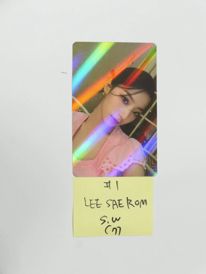Fromis_9 "Midnight Guest" - Soundwave Luckydraw PVC Hologram Photocard - HALLYUSUPERSTORE